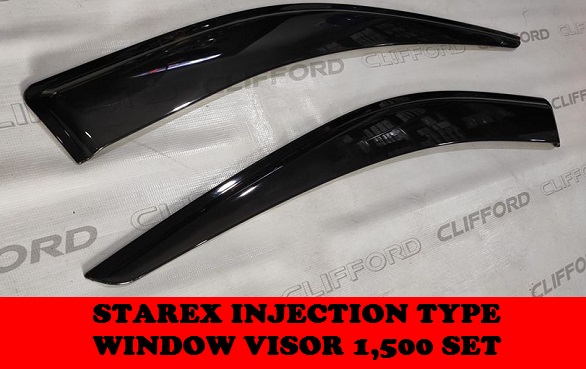 INJECTION TYPE WINDOW VISOR  GRAND STAREX 